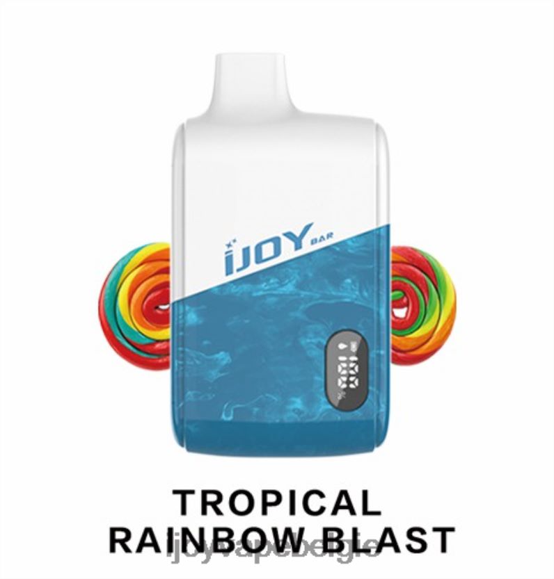 tropische regenboogexplosie