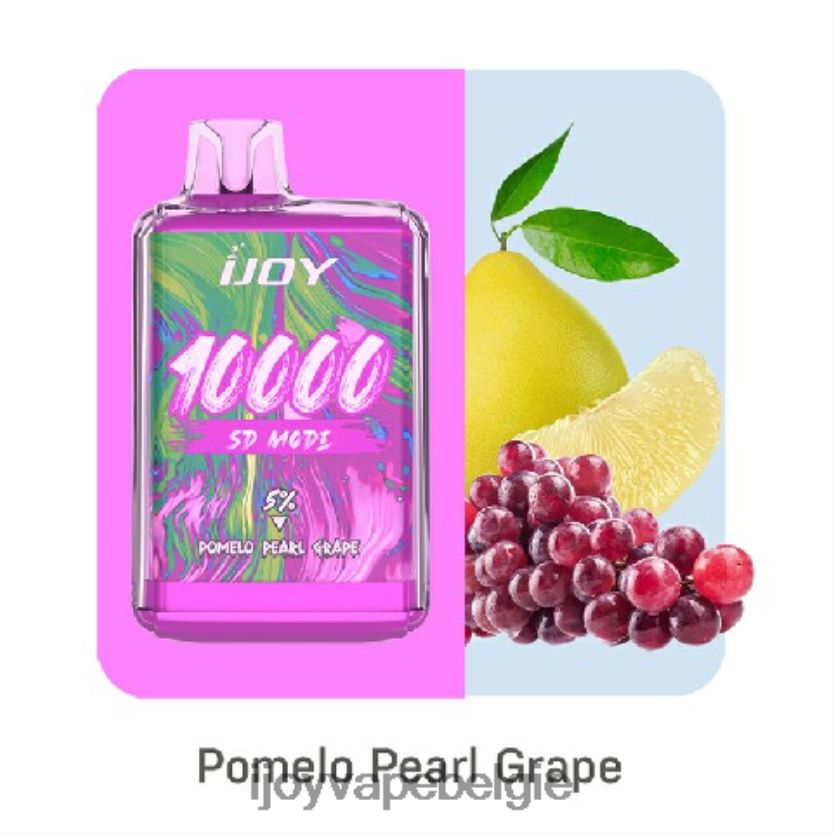 iJOY Disposable Vape Price - iJOY Bar SD10000 wegwerpbaar L64D02170 pomelo pareldruif
