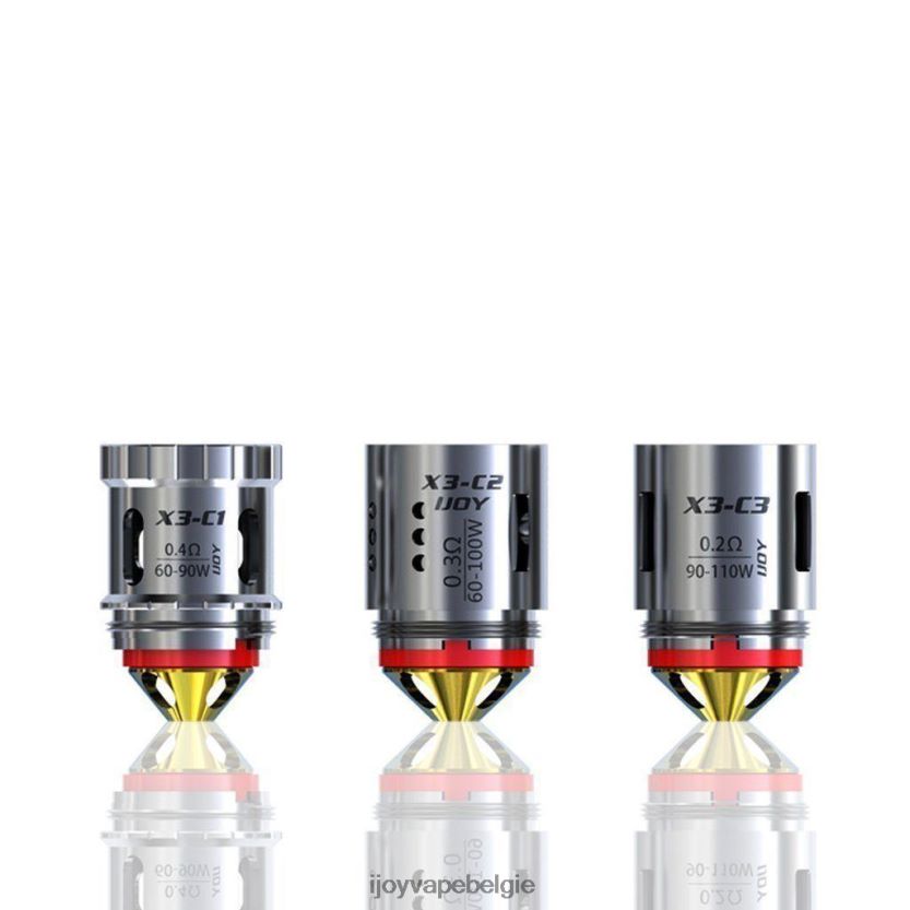 iJOY Disposable Vape Price - iJOY Captain x3 vervangende spoelen (pak van 3) L64D02110
