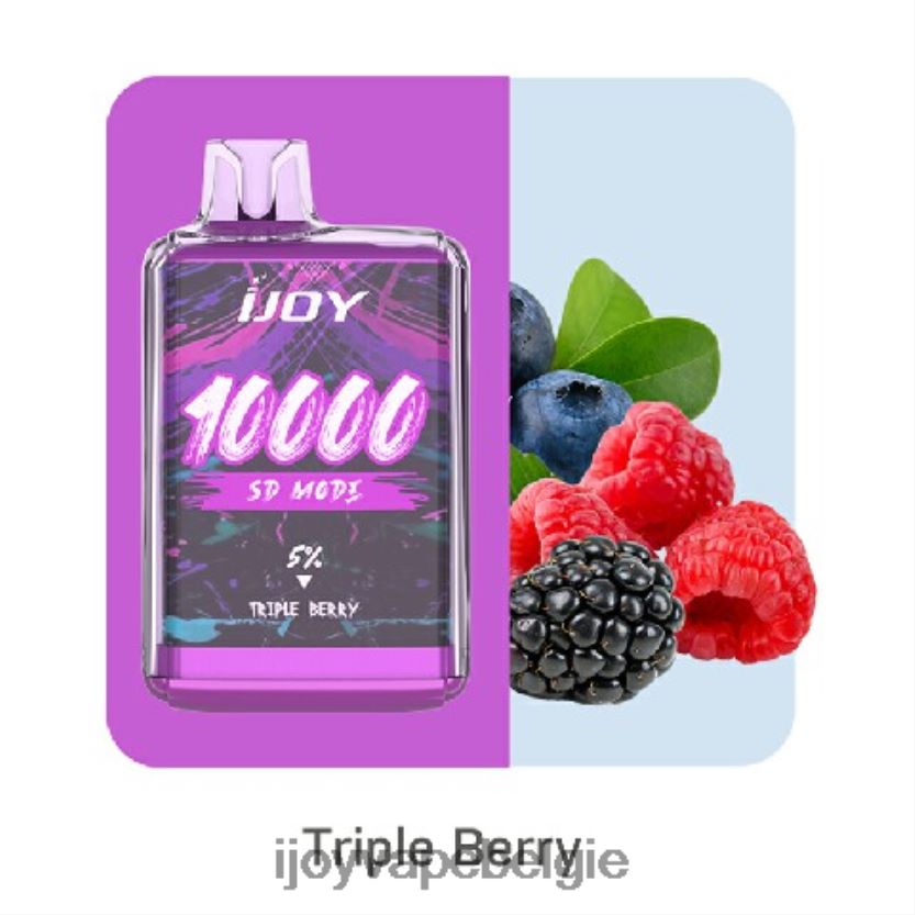 iJOY Vape Antwerpen - iJOY Bar SD10000 wegwerpbaar L64D02173 drievoudige bes