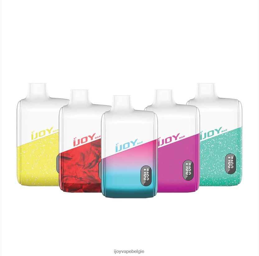 iJOY Vape België - iJOY Bar Smart Vape 8000 trekjes L64D0221 aardbei-kiwi
