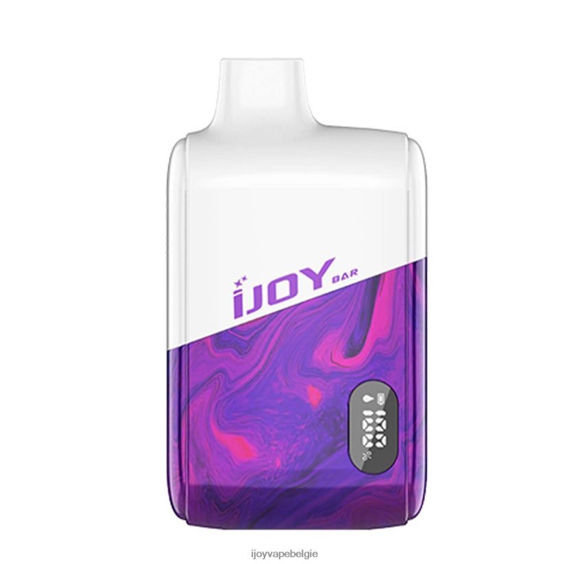 iJOY Vape België - iJOY Bar Smart Vape 8000 trekjes L64D0221 aardbei-kiwi
