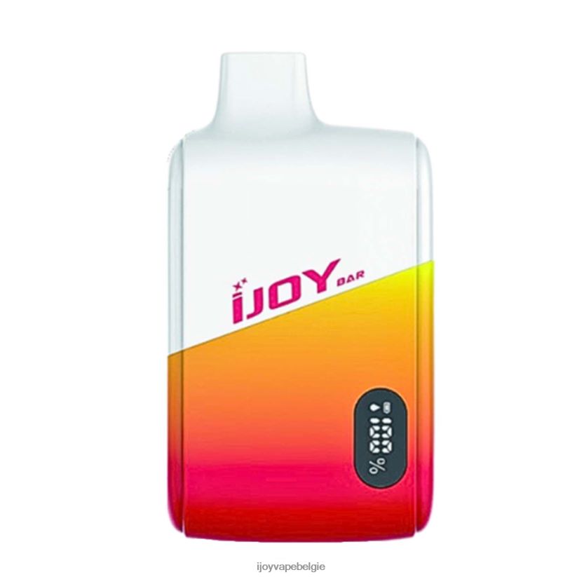 iJOY Vape België - iJOY Bar Smart Vape 8000 trekjes L64D0221 aardbei-kiwi