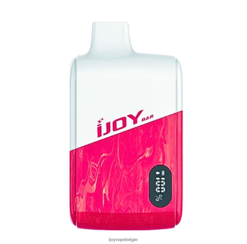 iJOY Vape België - iJOY Bar Smart Vape 8000 trekjes L64D0221 aardbei-kiwi