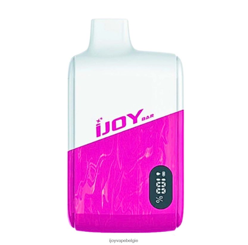 iJOY Vape België - iJOY Bar Smart Vape 8000 trekjes L64D0221 aardbei-kiwi