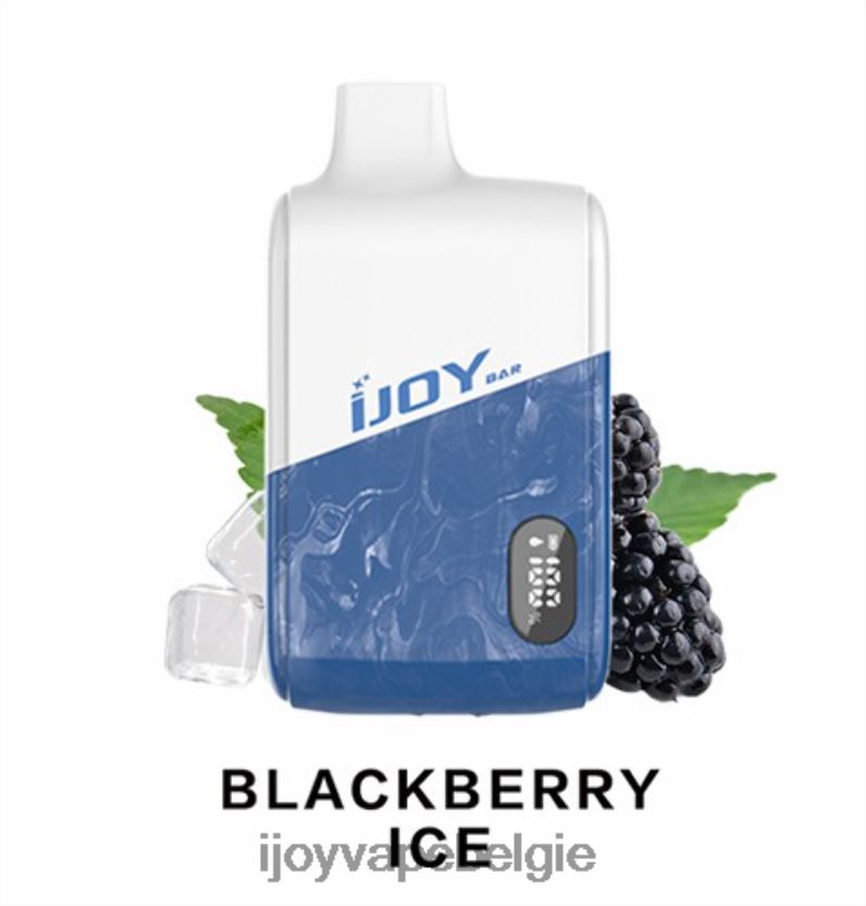 iJOY Vape Disposable - iJOY Bar IC8000 wegwerpbaar L64D02178 bramen ijs