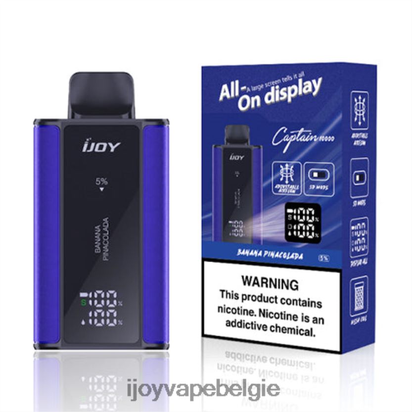 iJOY Vape Review - iJOY Bar Captain wegwerpbaar L64D0285 kers-aardbei-kiwi