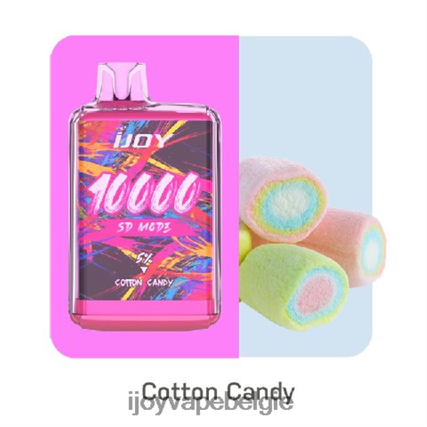 iJOY Vape Review - iJOY Bar SD10000 wegwerpbaar L64D02165 suikerspin