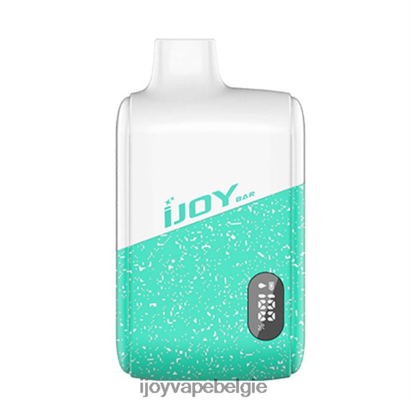 iJOY Vape Review - iJOY Bar Smart Vape 8000 trekjes L64D0215 munt snoep