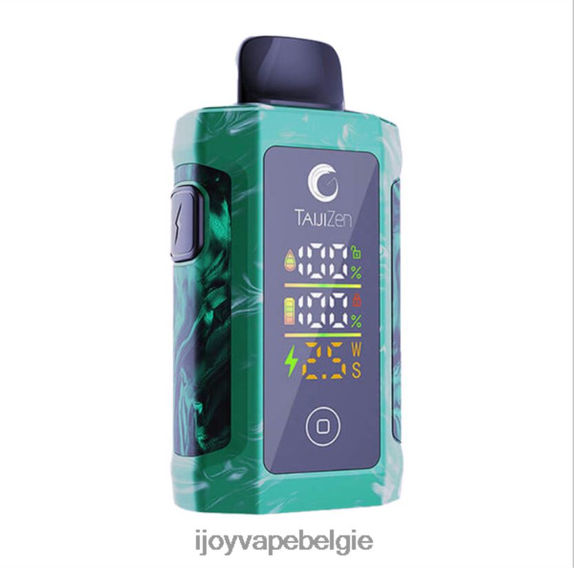 iJOY Vape Review - iJOY TaijiZen Judo 24000 wegwerpdamp L64D0255 blauw frambozenijs