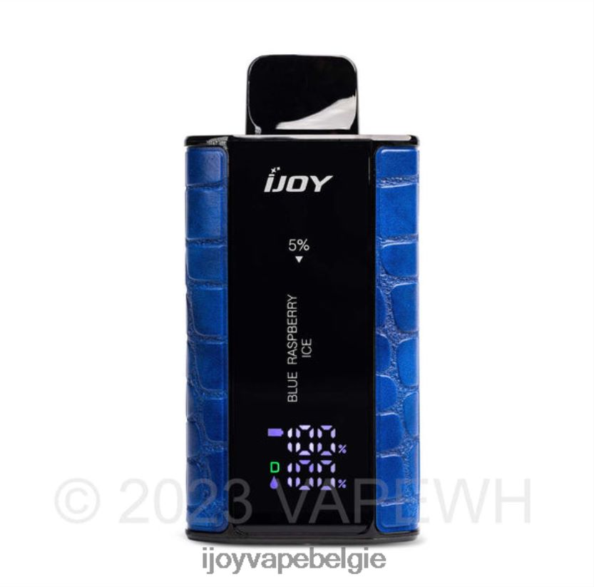 iJOY Vape Brussel - iJOY Captain 10000 damp L64D0232 blauw frambozenijs