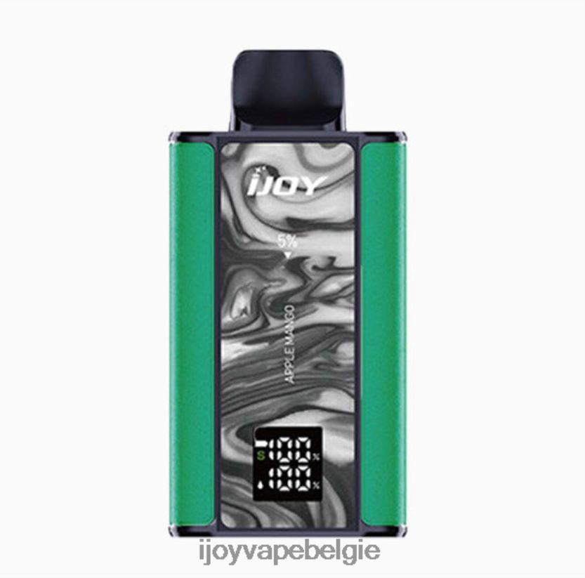 iJOY Vape Disposable - iJOY Captain 10000 damp L64D0228 appel-mango